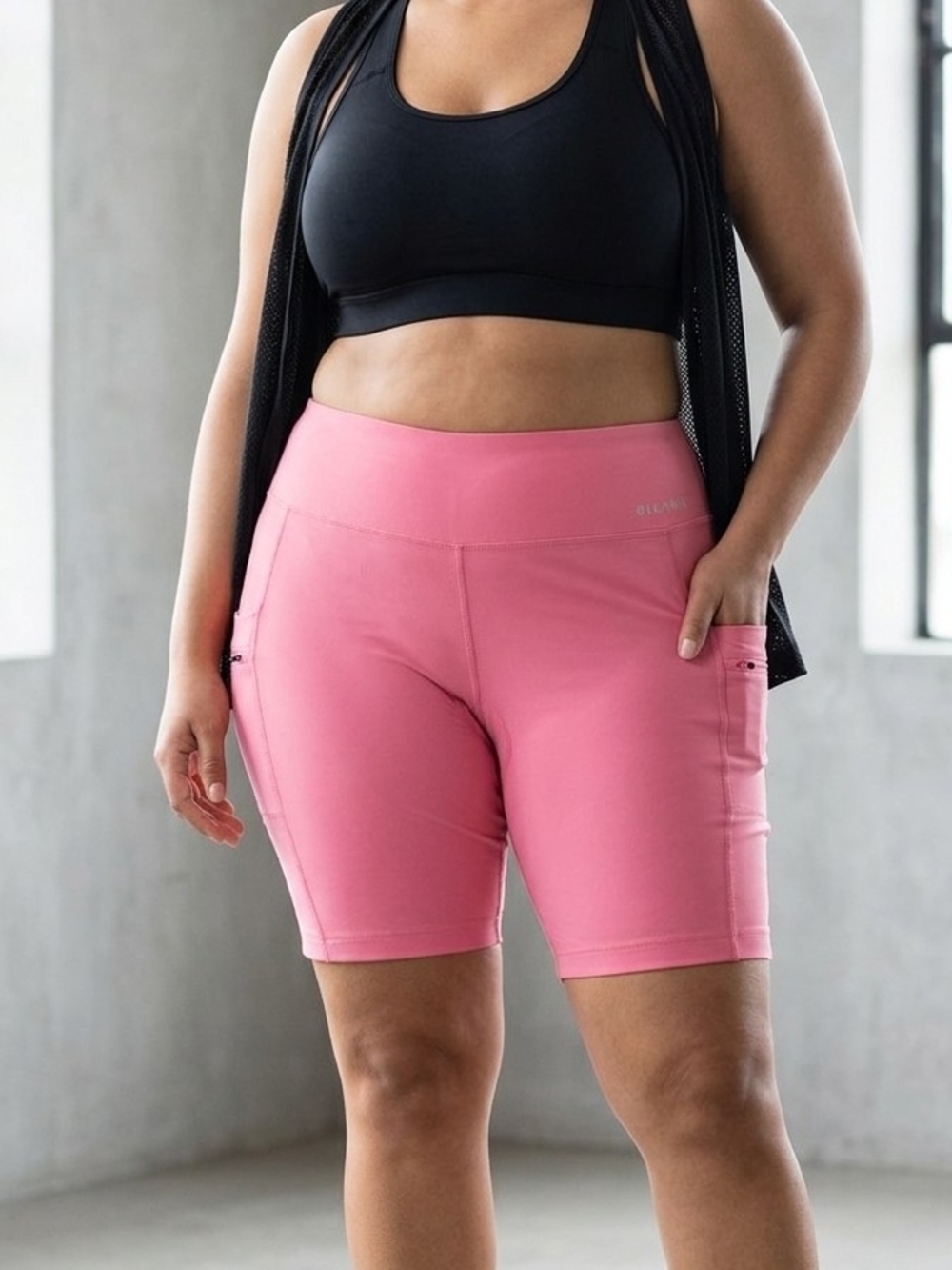 Bikewa High Rise Women's 4D Padded Biker Shorts with Side Pockets.  AW 20
